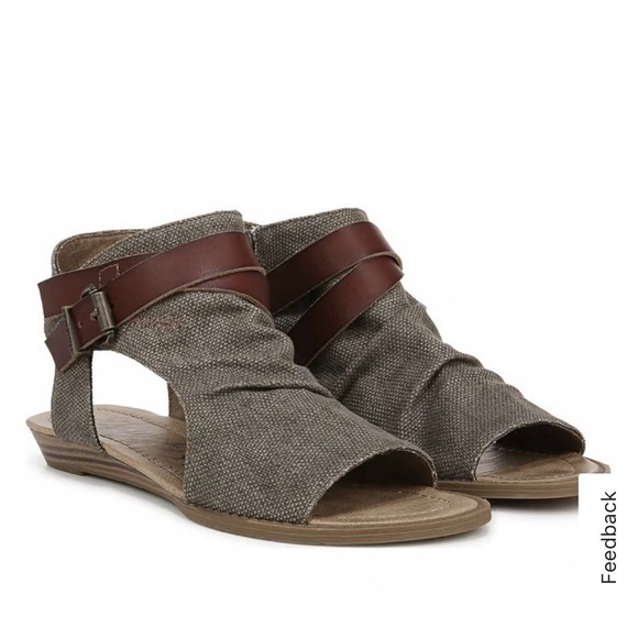 Blowfish Shoes - Blowfish Malibu Women's Balla 4Earth Brown Gladiator Sandals - Size 6.5